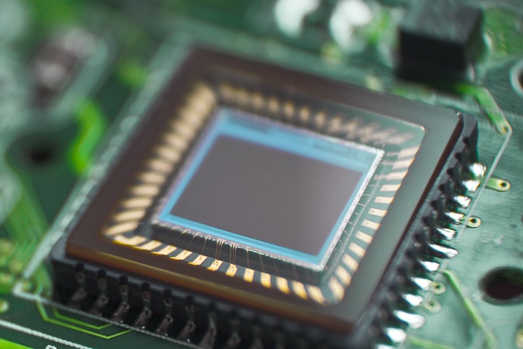 An integrated circuit on a printed circuit board
